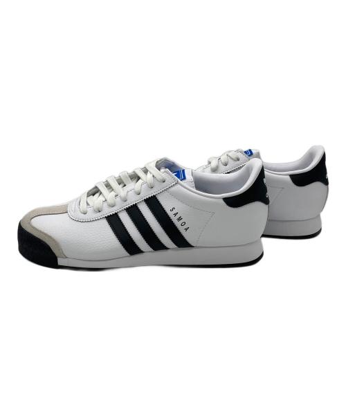 adidas（アディダス）adidas (アディダス) SAMOA ローカットスニーカー ホワイト サイズ:27.0の古着・服飾アイテム