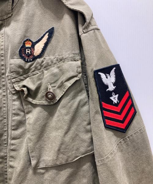 POLO RALPH LAUREN（ポロ・ラルフローレン）POLO RALPH LAUREN (ポロ・ラルフローレン) M-1943 フィールドミリタリージャケット グリーン サイズ:Lの古着・服飾アイテム