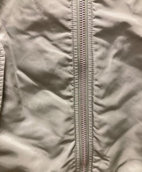 POLO RALPH LAUREN（ポロ・ラルフローレン）POLO RALPH LAUREN (ポロ・ラルフローレン) ワッペン フライトジャケット カーキ サイズ:Mの古着・服飾アイテム