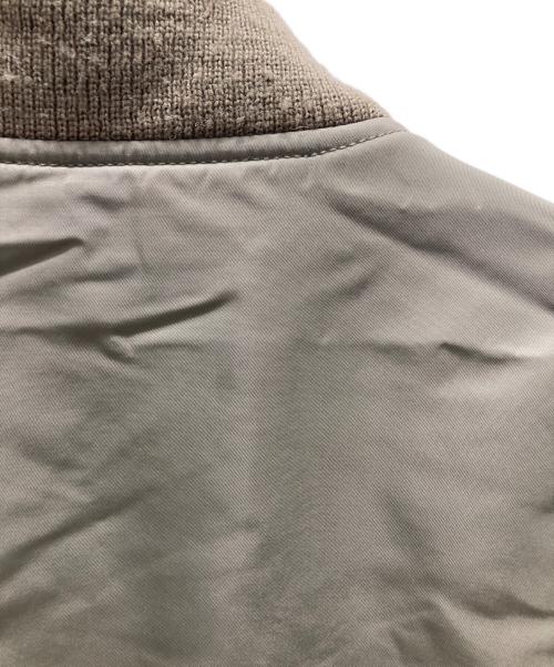 POLO RALPH LAUREN（ポロ・ラルフローレン）POLO RALPH LAUREN (ポロ・ラルフローレン) ワッペン フライトジャケット カーキ サイズ:Mの古着・服飾アイテム