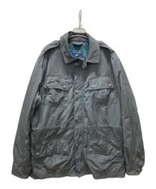 POLO RALPH LAUREN（ポロ・ラルフローレン）の古着「ナイロン M65 ミリタリージャケット」｜ネイビー