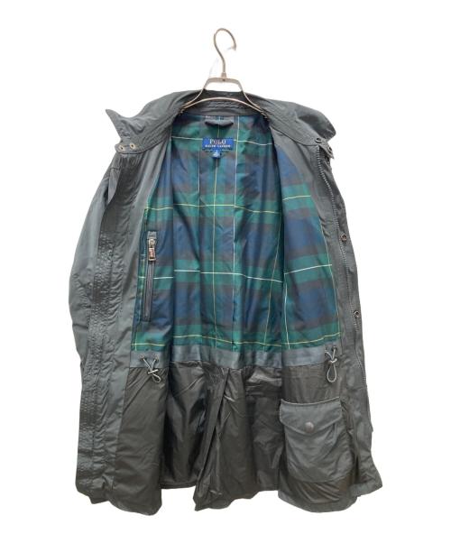 POLO RALPH LAUREN（ポロ・ラルフローレン）POLO RALPH LAUREN (ポロ・ラルフローレン) ナイロン M65 ミリタリージャケット ネイビー サイズ:Lの古着・服飾アイテム