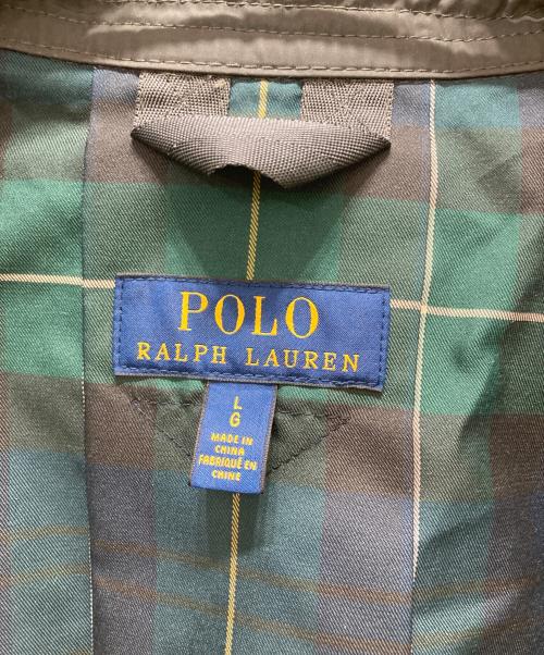 POLO RALPH LAUREN（ポロ・ラルフローレン）POLO RALPH LAUREN (ポロ・ラルフローレン) ナイロン M65 ミリタリージャケット ネイビー サイズ:Lの古着・服飾アイテム