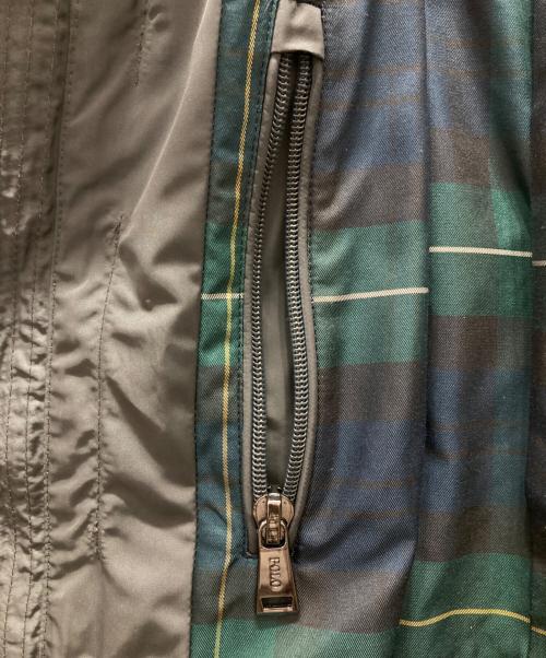 POLO RALPH LAUREN（ポロ・ラルフローレン）POLO RALPH LAUREN (ポロ・ラルフローレン) ナイロン M65 ミリタリージャケット ネイビー サイズ:Lの古着・服飾アイテム