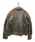 POLO RALPH LAUREN (ポロ・ラルフローレン) LEATHER MOTORCYCLE JACKET ブラウン サイズ:XL：80000円