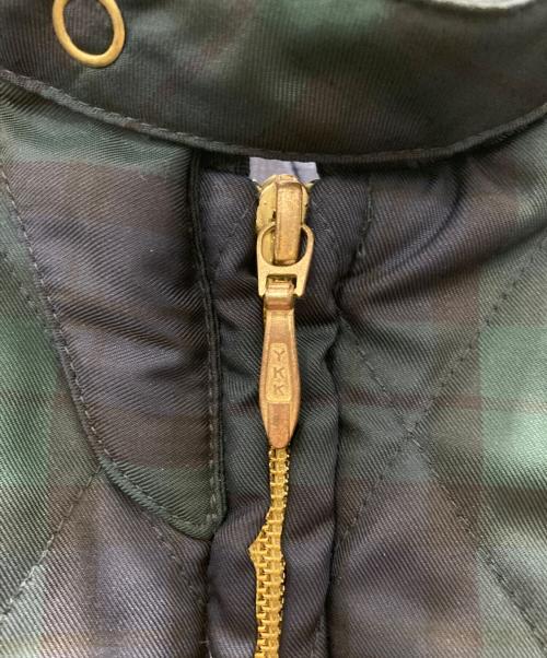 FRED PERRY（フレッドペリー）FRED PERRY (フレッドペリー) スタンドカラージャケット グリーン サイズ:Lの古着・服飾アイテム