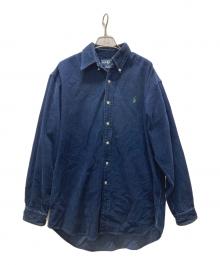 POLO RALPH LAUREN（ポロ・ラルフローレン）の古着「コーデュロイシャツ」｜ネイビー