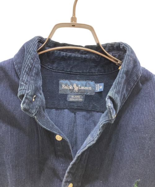 POLO RALPH LAUREN（ポロ・ラルフローレン）POLO RALPH LAUREN (ポロ・ラルフローレン) コーデュロイシャツ ネイビー サイズ:Mの古着・服飾アイテム