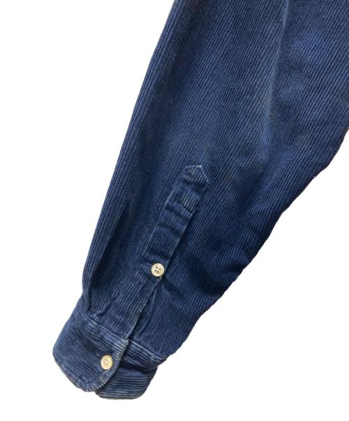POLO RALPH LAUREN（ポロ・ラルフローレン）POLO RALPH LAUREN (ポロ・ラルフローレン) コーデュロイシャツ ネイビー サイズ:Mの古着・服飾アイテム