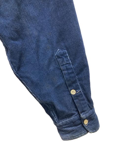POLO RALPH LAUREN（ポロ・ラルフローレン）POLO RALPH LAUREN (ポロ・ラルフローレン) コーデュロイシャツ ネイビー サイズ:Mの古着・服飾アイテム