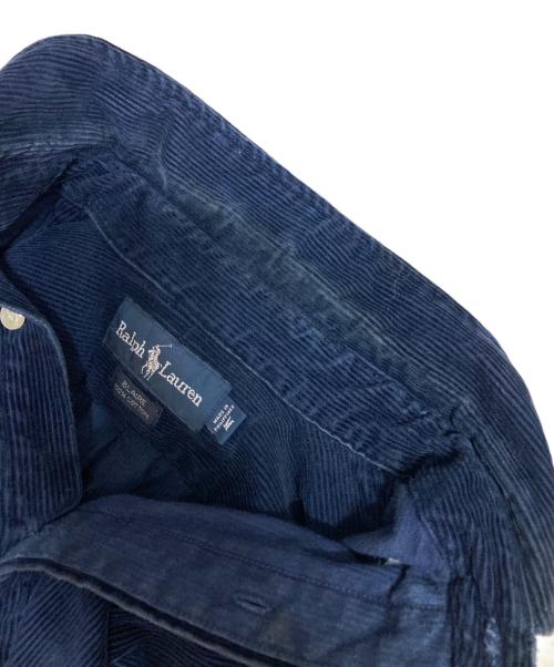 POLO RALPH LAUREN（ポロ・ラルフローレン）POLO RALPH LAUREN (ポロ・ラルフローレン) コーデュロイシャツ ネイビー サイズ:Mの古着・服飾アイテム