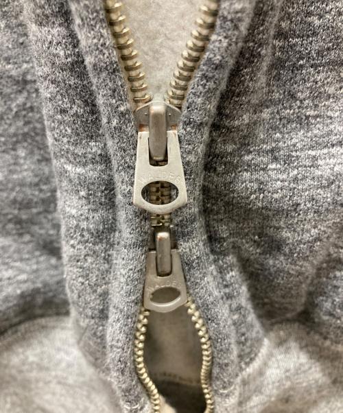 POWER WEAR（パワーウェア）POWER WEAR (パワーウェア) ジップパーカー グレー サイズ:Mの古着・服飾アイテム