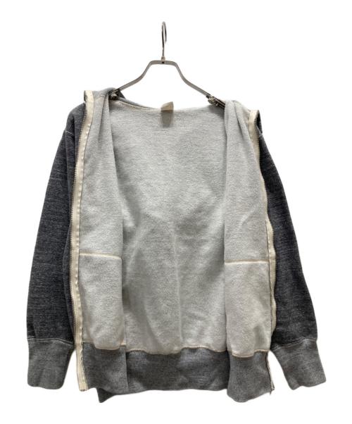 POWER WEAR（パワーウェア）POWER WEAR (パワーウェア) ジップパーカー グレー サイズ:Mの古着・服飾アイテム