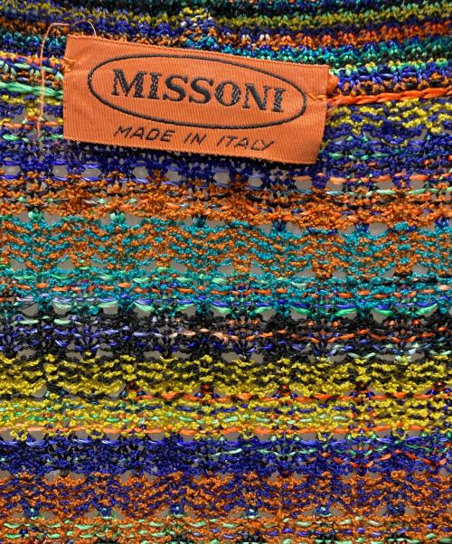 missoni（ミッソーニ）missoni (ミッソーニ) カーディガン マルチカラー サイズ:記載無しの古着・服飾アイテム