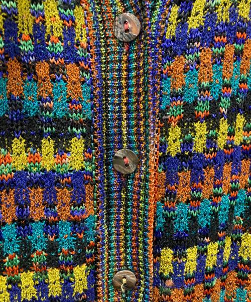 missoni（ミッソーニ）missoni (ミッソーニ) カーディガン マルチカラー サイズ:記載無しの古着・服飾アイテム