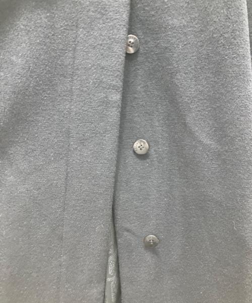 Burberry's（バーバリーズ）Burberry's (バーバリーズ) アンゴラステンカラーコート ブラック サイズ:Mの古着・服飾アイテム