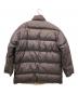 Burberry's (バーバリーズ) ノヴァチェック 金釦リバーシブルダウンジャケット ブラウン サイズ:M：27000円