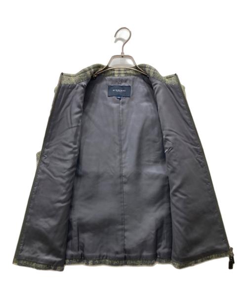 BURBERRY LONDON（バーバリーロンドン）BURBERRY LONDON (バーバリーロンドン) チェックベスト グリーン サイズ:42の古着・服飾アイテム
