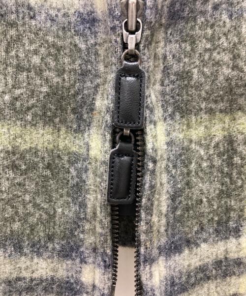 BURBERRY LONDON（バーバリーロンドン）BURBERRY LONDON (バーバリーロンドン) チェックベスト グリーン サイズ:42の古着・服飾アイテム