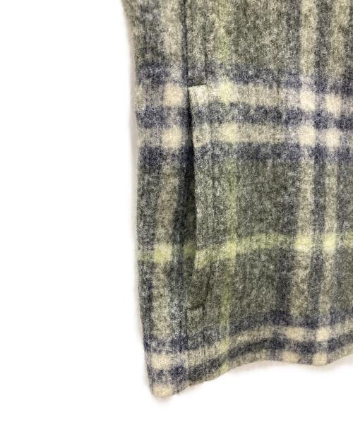BURBERRY LONDON（バーバリーロンドン）BURBERRY LONDON (バーバリーロンドン) チェックベスト グリーン サイズ:42の古着・服飾アイテム