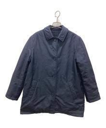 BURBERRY（バーバリー）の古着「リバーシブルステンカラーコート」｜ネイビー
