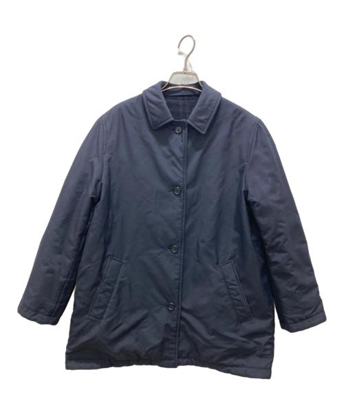 BURBERRY（バーバリー）BURBERRY (バーバリー) リバーシブルステンカラーコート ネイビー サイズ:記載無しの古着・服飾アイテム