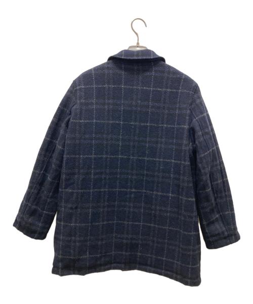 BURBERRY（バーバリー）BURBERRY (バーバリー) リバーシブルステンカラーコート ネイビー サイズ:記載無しの古着・服飾アイテム