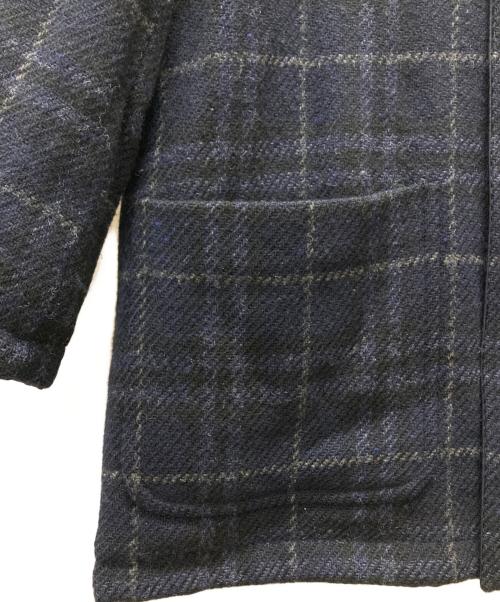 BURBERRY（バーバリー）BURBERRY (バーバリー) リバーシブルステンカラーコート ネイビー サイズ:記載無しの古着・服飾アイテム