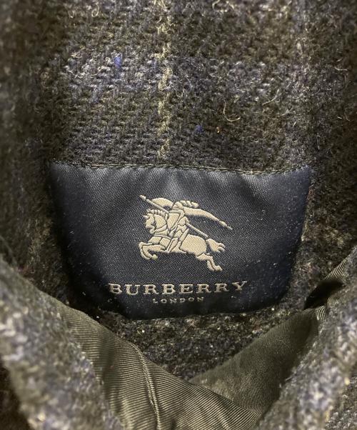 BURBERRY（バーバリー）BURBERRY (バーバリー) リバーシブルステンカラーコート ネイビー サイズ:記載無しの古着・服飾アイテム