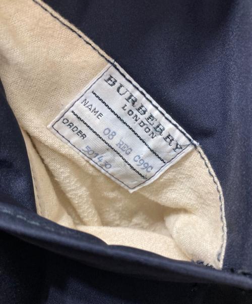 BURBERRY（バーバリー）BURBERRY (バーバリー) リバーシブルステンカラーコート ネイビー サイズ:記載無しの古着・服飾アイテム