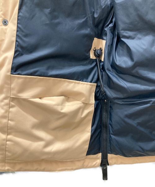 ARCTIC EXPLORER（アークティックエクスプローラー）ARCTIC EXPLORER (アークティックエクスプローラー) CHILL DOWN JACKET/ダウンジャケット ベージュ サイズ:Sの古着・服飾アイテム