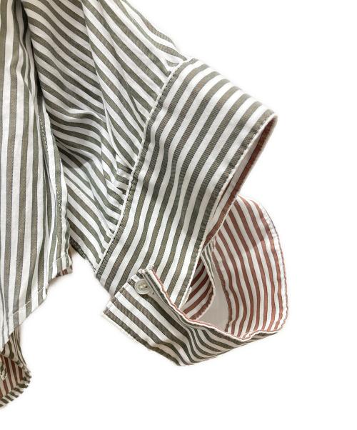 RITO（リト）rito (リト) リバーシブルシャツ/REVERSIBLE SHIRT WITH BELT グレー サイズ:36の古着・服飾アイテム