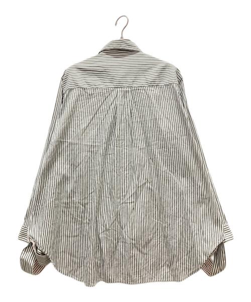 RITO（リト）rito (リト) リバーシブルシャツ/REVERSIBLE SHIRT WITH BELT グレー サイズ:36の古着・服飾アイテム