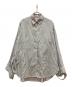 rito（リト）の古着「リバーシブルシャツ/REVERSIBLE SHIRT WITH BELT」｜グレー