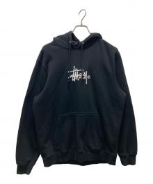 stussy（ステューシー）の古着「裏起毛パーカー」｜ブラック