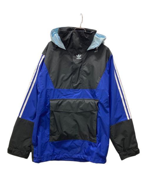 adidas（アディダス）adidas (アディダス) アノラックパーカー ブラック サイズ:Mの古着・服飾アイテム