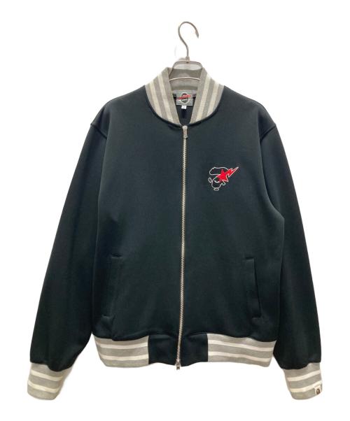A BATHING APE（アベイシングエイプ）A BATHING APE (アベイシングエイプ) ブルゾン/worldgonemad ブラック サイズ:Lの古着・服飾アイテム