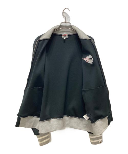 A BATHING APE（アベイシングエイプ）A BATHING APE (アベイシングエイプ) ブルゾン/worldgonemad ブラック サイズ:Lの古着・服飾アイテム