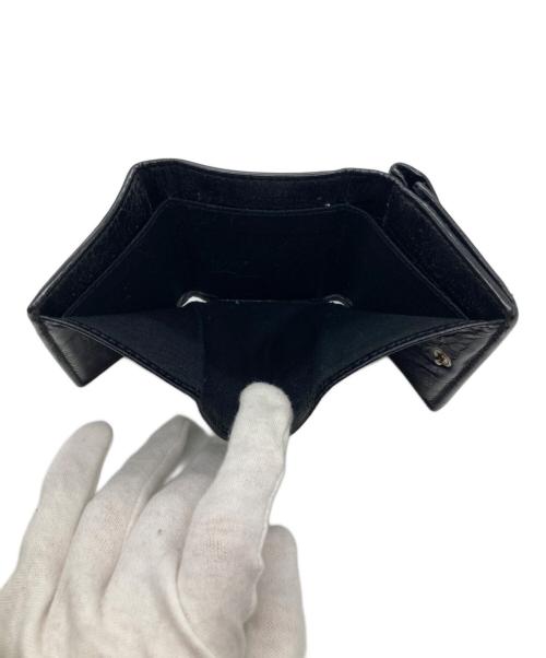 BALENCIAGA（バレンシアガ）BALENCIAGA (バレンシアガ) グラフィティ ペイント ミニウォレット ブラックの古着・服飾アイテム