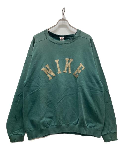 NIKE（ナイキ）NIKE (ナイキ) 90sクルーネックスウェット グリーン サイズ:記載無しの古着・服飾アイテム
