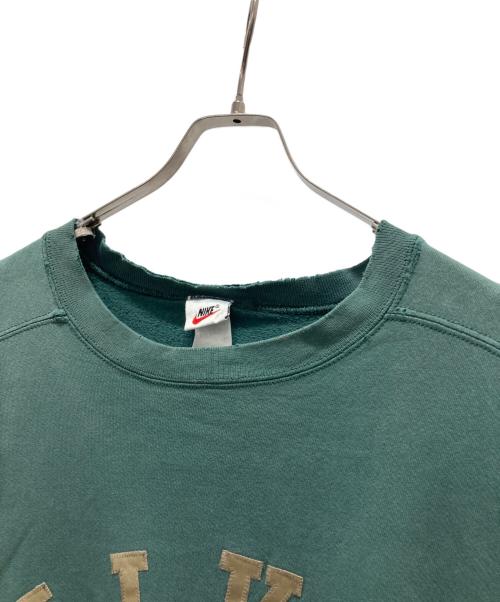 NIKE（ナイキ）NIKE (ナイキ) 90sクルーネックスウェット グリーン サイズ:記載無しの古着・服飾アイテム