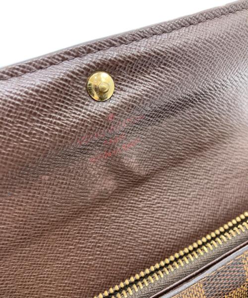 LOUIS VUITTON（ルイ ヴィトン）LOUIS VUITTON (ルイ ヴィトン) ポルトフォイユ・サラ ブラウンの古着・服飾アイテム