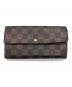 LOUIS VUITTON（ルイ ヴィトン）の古着「ポルトフォイユ・サラ」｜ブラウン