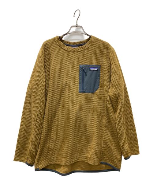 Patagonia（パタゴニア）Patagonia (パタゴニア) R1 Air Crew イエロー サイズ:Lの古着・服飾アイテム