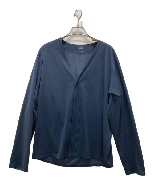 THE NORTH FACE（ザ ノース フェイス）THE NORTH FACE (ザ ノース フェイス) テックラウンジカーディガン ネイビー サイズ:Lの古着・服飾アイテム