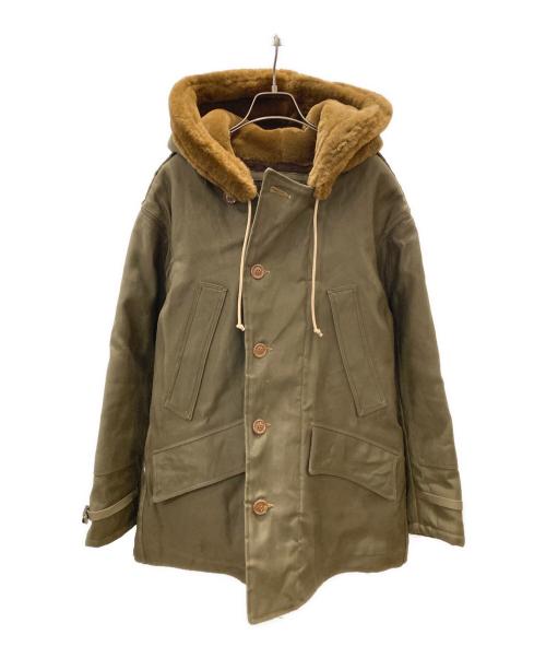freewheelers（フリーホイーラーズ）freewheelers (フリーホイーラーズ) B-11ウィンターフライングジャケット オリーブ サイズ:38の古着・服飾アイテム