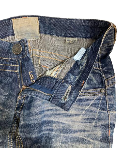 LOLITA JEANS（ロリータジーンズ）LOLITA JEANS (ロリータジーンズ) フレアデニムパンツ/Y2K ブルー サイズ:W27の古着・服飾アイテム