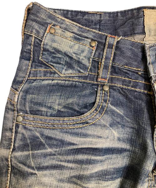 LOLITA JEANS（ロリータジーンズ）LOLITA JEANS (ロリータジーンズ) フレアデニムパンツ/Y2K ブルー サイズ:W27の古着・服飾アイテム
