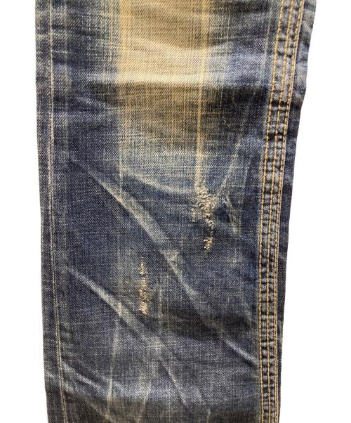 LOLITA JEANS（ロリータジーンズ）LOLITA JEANS (ロリータジーンズ) フレアデニムパンツ/Y2K ブルー サイズ:W27の古着・服飾アイテム