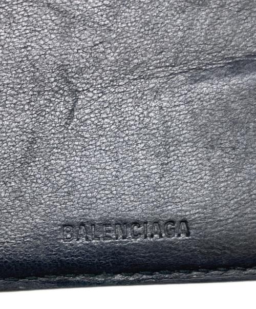 BALENCIAGA（バレンシアガ）BALENCIAGA (バレンシアガ) コンパクトウォレット ブラックの古着・服飾アイテム